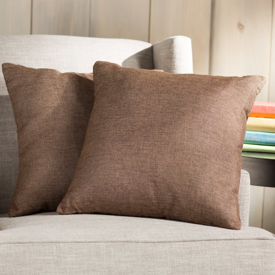 Throw Pillows You Ll Love Wayfair   Wayfair Basics Throw Pillow (Set Of 2) 